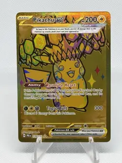 Pikachu Ex 179/131 Sv: Pokemon Scarlet & Violet Prismatic Evolutions Holo - Image 1