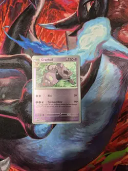 Pokemon TCG Mega Evolution Phantasmal Flames Granbull 038/094 Reverse Holo NM - Image 1
