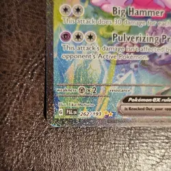 Pokemon Tinkaton ex 262/193 Sv02: Paldea Evolved Special Illustration Rare Holo - Image 2