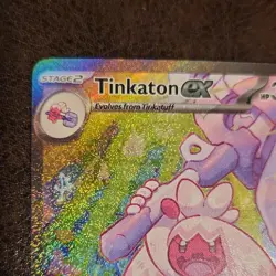 Pokemon Tinkaton ex 262/193 Sv02: Paldea Evolved Special Illustration Rare Holo - Image 3