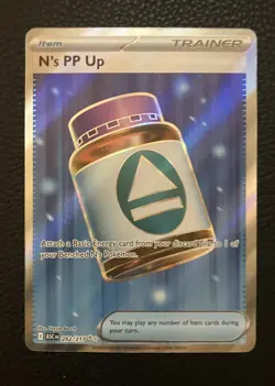 N's PP Up 262/217 Full Art Ultra Rare Pokemon Ascended Heroes ENGLISH NM - Image 2