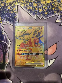 Pokemon TCG Resiram & Charizard GX Black Star Promo SM247 - Image 1
