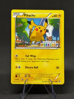 Pikachu - 20/108 - Promo - Build-A-Bear Workshop MP TCG Pokemon LP - Image 1