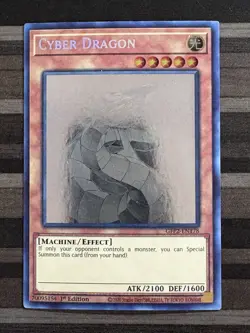 Yugioh | Cyber Dragon | GFP2 | Ghost Rare | 1st Edition | NM - Image 1