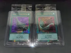 Yu-Gi-Oh 2x Sealed Quarter Century Rare Harpie's Feather Duster EDC1-EN001 Pair - Image 3
