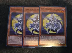 Yugioh! 3x Lunalight Silver Hound Advance DUAD-EN006 In Hand - Image 1