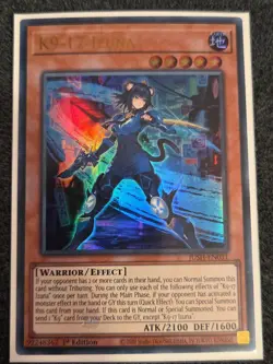Yu-Gi-Oh TCG - K9-17 Izuna Ultra Rare - Justice Hunters JUSH-EN031 - NM - Image 1