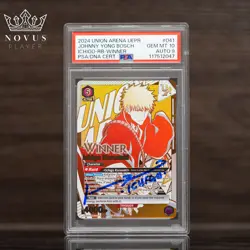 2024 Union Arena - Ichigo Kurosaki WINNER Rare Battle Dual Grade PSA 10/Auto 9 - Image 1
