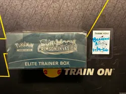 Pokemon SUN & MOON CRIMSON INVASION Elite Trainer Box ETB New Factory SEALED - Image 5