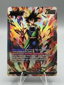 Bardock L* FS05-01 Gold Alt Art | Dragon Ball Card Fusion World | Promo - Image 1