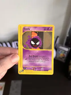 Gastly 109/165 Common Expedition Base Set Pokemon Card E Reader - Image 1