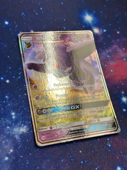 Pokemon TCG Espeon GX 61/149 Sun & Moon Base Set Holo Ultra Rare Card - NM - Image 3