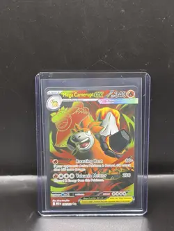 Mega Camerupt EX 156/132 Mega Evolution Full Art Holo Rare Pokemon Card NM - Image 1
