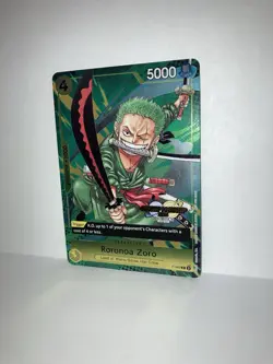 One Piece Roronoa Zoro P-042 2024 Championship Event Pack Promo Card - Image 2