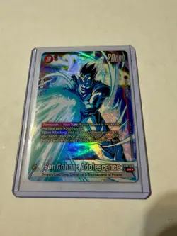 Son Gohan : Adolescence FB02-018 SR* Dragon Ball Card English Fusion NM - Image 1