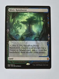 Misty Rainforest - Zendikar Rising Expedition - VG - MTG - Image 1