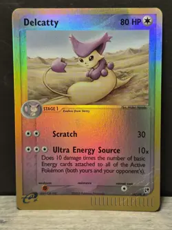Delcatty Reverse Holo Sandstorm Uncommon 34/100 Pokemon TCG - Image 1