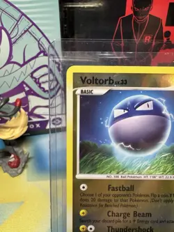 Pokemon Shiny Voltorb Diamond & Pearl Stormfront SH3 Basic 60HP 2008 Common - Image 3
