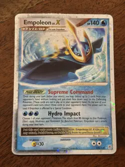 Empoleon Lv.X - 120/130 - Pokemon Diamond & Pearl Ultra Rare Lightly Played - Image 1