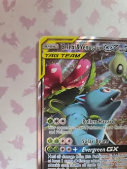 Celebi & Venusaur GX - SM167 - SM Black Star Promo DMG, English Pokemon Promos - Image 2