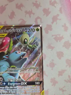 Celebi & Venusaur GX - SM167 - SM Black Star Promo DMG, English Pokemon Promos - Image 3