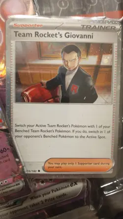 Pokemon TCG Team Rocket’s Mewtwo EX Jumbo Black Star Promo and Meowth/Giovanni - Image 4