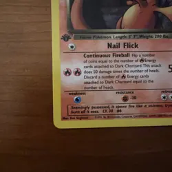 Pokemon TCG Dark Charizard 1st Edition Team Rocket 21/82 Regular Rare 80 HP - Image 4