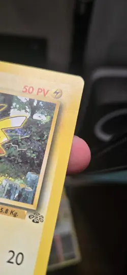 Pokemon 1st Edition Italian Pikachu Jungle 60/64 1999 Heavily Played - Image 3