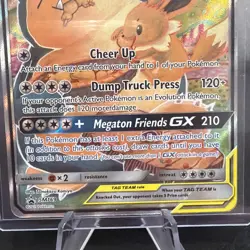 Pokemon TCG Eevee & Snorlax GX 066/095 SM9 LP - Image 5