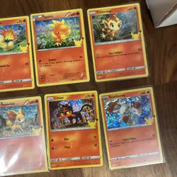 2021 NM McDonald’s Pokemon 25th Anniversary Complete Holo Master Set 50 + Extras - Image 5