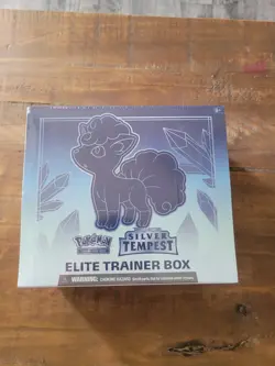 Pokemon TCG: Sword & Shield SILVER TEMPEST Elite Trainer Box ETB NEW/Sealed - Image 2