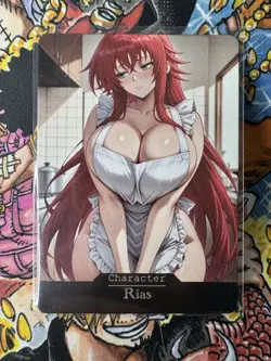 Rias HighSchool DxD Goddess Story Waifu Anime Custom Card - Image 1