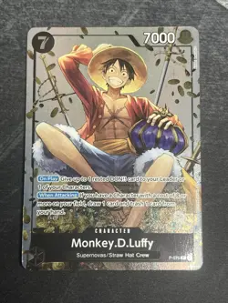One Piece Monkey D. Luffy P-075 English Promo Tin Set Vol 2 Exclusive - Image 1