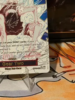 Gear Two OP11-080 Manga Event One Piece English A Fist of Divine Speed Luffy - Image 2