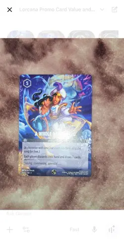 Disney Lorcana A Whole New World Infinity Promo Card 10/C1 EN 1 Non Foil - Image 4