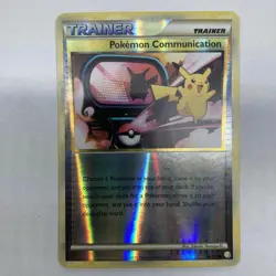 Pokemon TCG Pokemon Communication 98/123 Reverse Holo HeartGold SoulSilver LP - Image 1