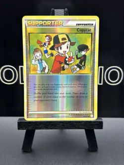 Copycat 90/123 LP - HeartGold SoulSilver Pokemon Card - REVERSE HOLO - Image 2