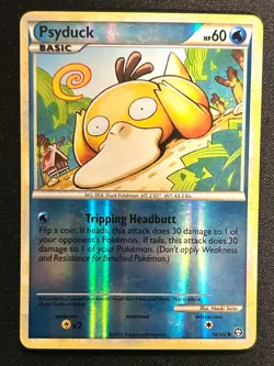 Psyduck 74/102 REVERSE HOLO - Pokemon TCG HGSS Triumphant - Image 1