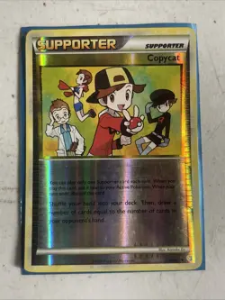 2010 Pokemon Reverse Holo Supporter Copycat 90/123 - Image 1