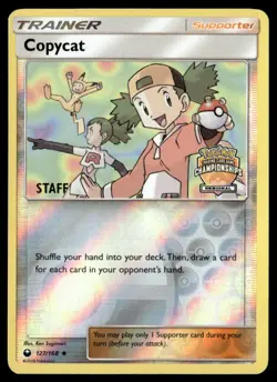 Copycat - (Regional Championships) [Staff] 127/168 Reverse Holo Pokemon TCG - Image 1