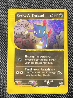 Rocket’s Sneasel # 5 Best of Promos Promo Pokemon TCG Card - Image 1