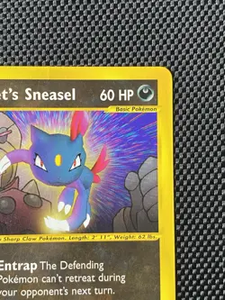 Rocket’s Sneasel # 5 Best of Promos Promo Pokemon TCG Card - Image 3
