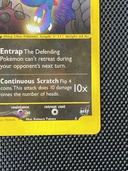 Rocket’s Sneasel # 5 Best of Promos Promo Pokemon TCG Card - Image 4