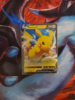 Pikachu V Promo SWSH061 Pokemon Card NM - Image 1
