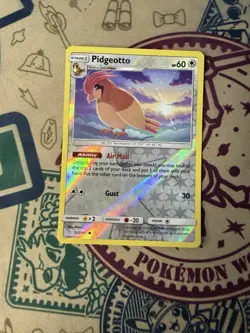 Pidgeotto 123/181 Reverse Holo Card Sun & Moon - Team Up Pokemon TCG - Image 3