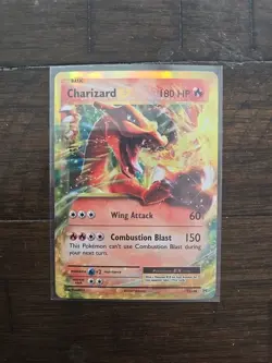 Pokemon Charizard EX 12/108 XY Evolutions Basic 180 HP Holo Rare Card TCG - Image 1