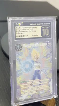 Dragon Ball Super Card Game the Power of a Super Saiyan Foil Card BT13-120 - Image 2