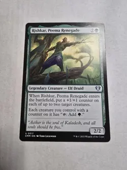 Rishkar, Peema Renegade Commander Masters Regular - Image 1