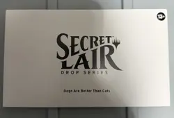 Magic the Gathering MTG Secret Lair Dogs Are Better Than Cats Non-Foil - New - Image 1