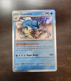 Pokemon Gyrados Holo Rare Card 130/165 Scarlet & Violet 151 - Image 1